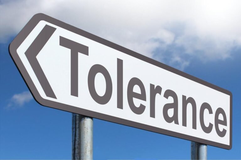 tolerance in Arabic