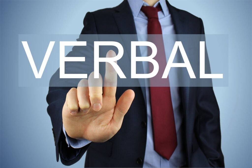 Verbal Meaning In English With Example