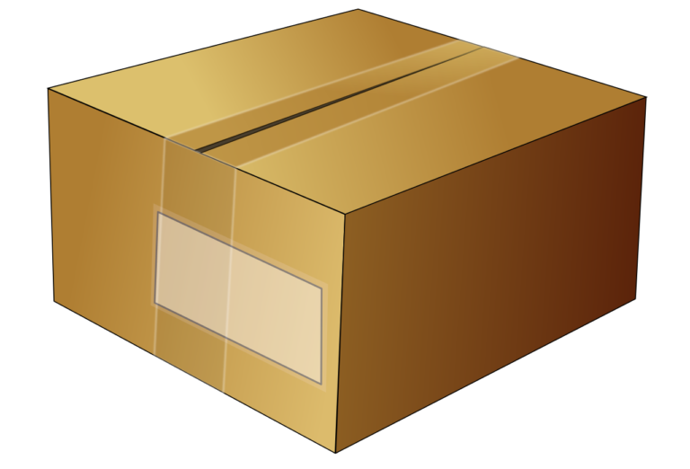 box in Arabic