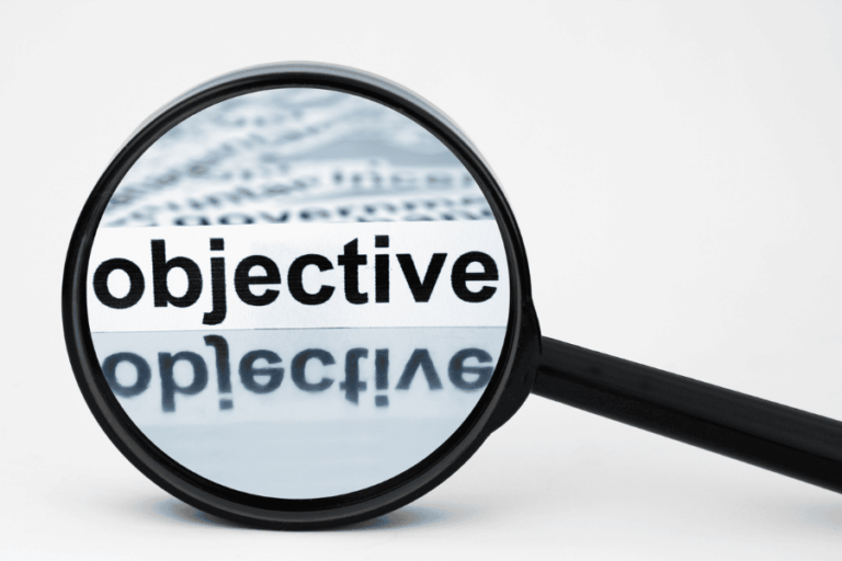 objective in Arabic